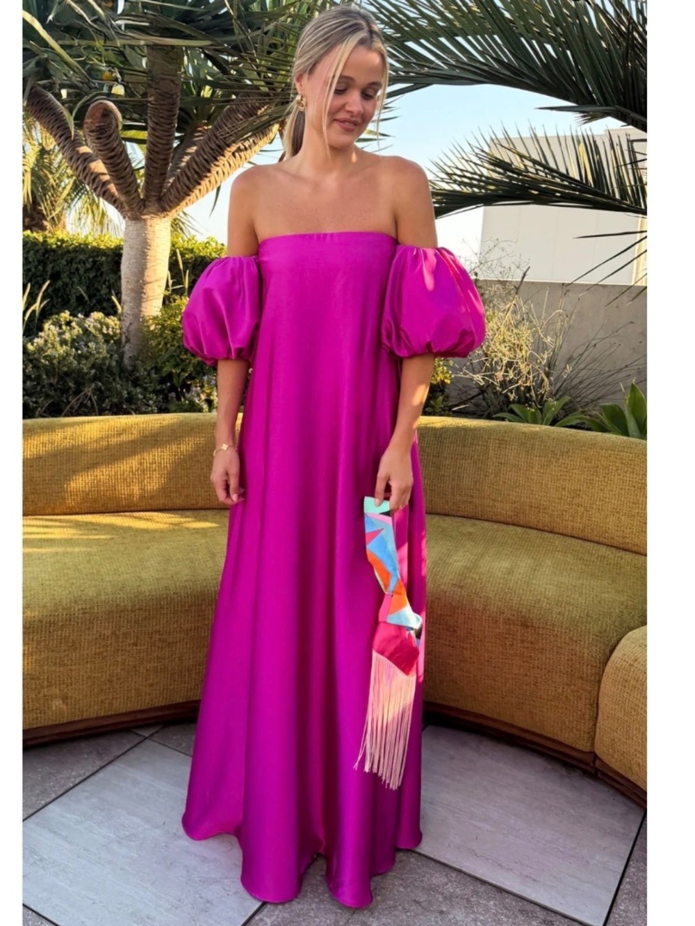 SHOW ME YOUR MUMU CASSY MAXI DRESS L